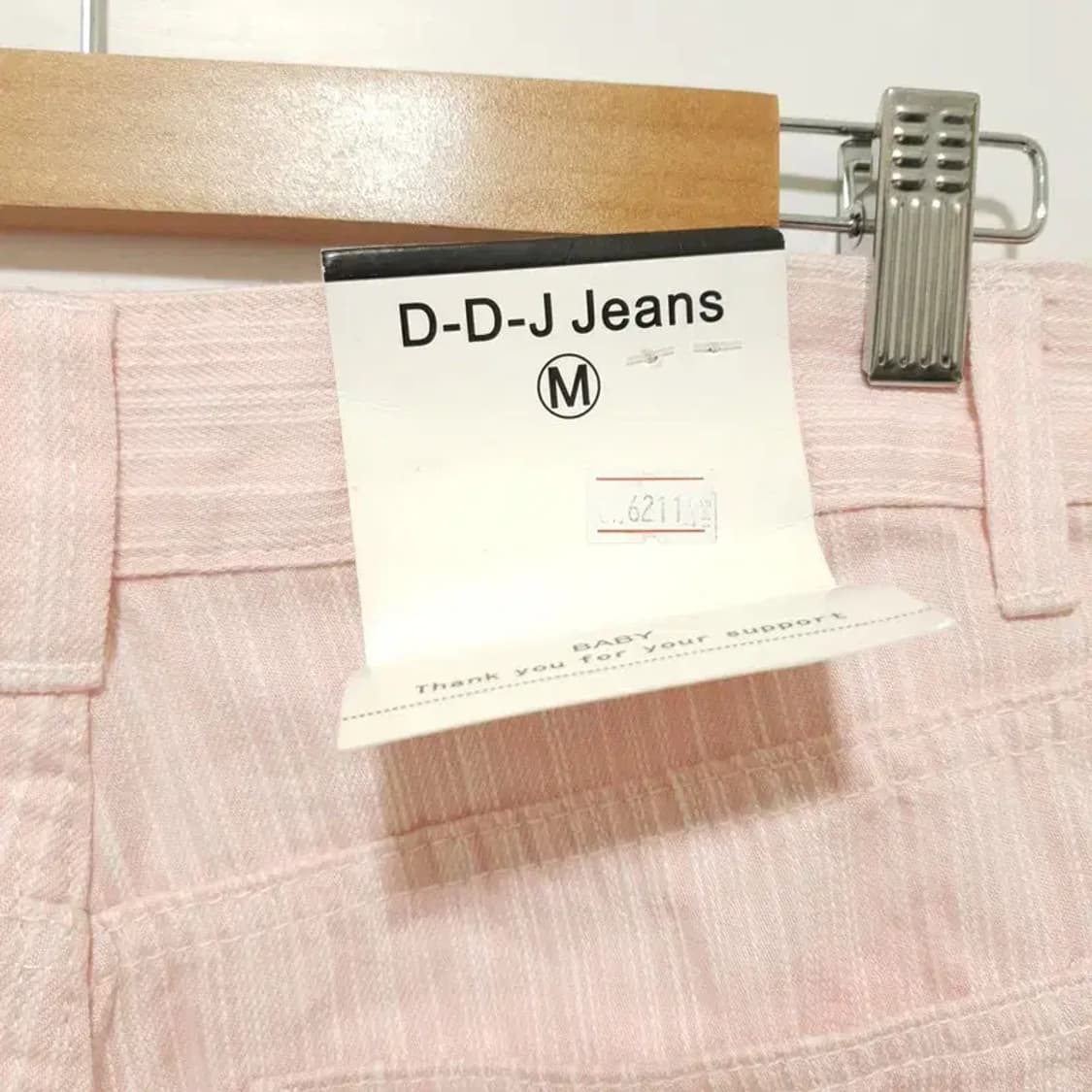 여성 스트라이프 와이드 코튼 팬츠 M_M0385 상품이미지5
