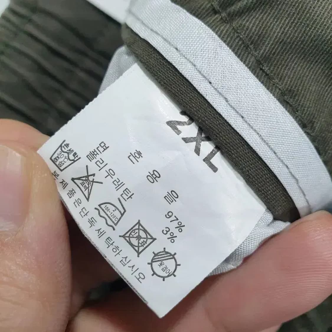 남성 카고 조거 팬츠 XXL_M0391 상품이미지7