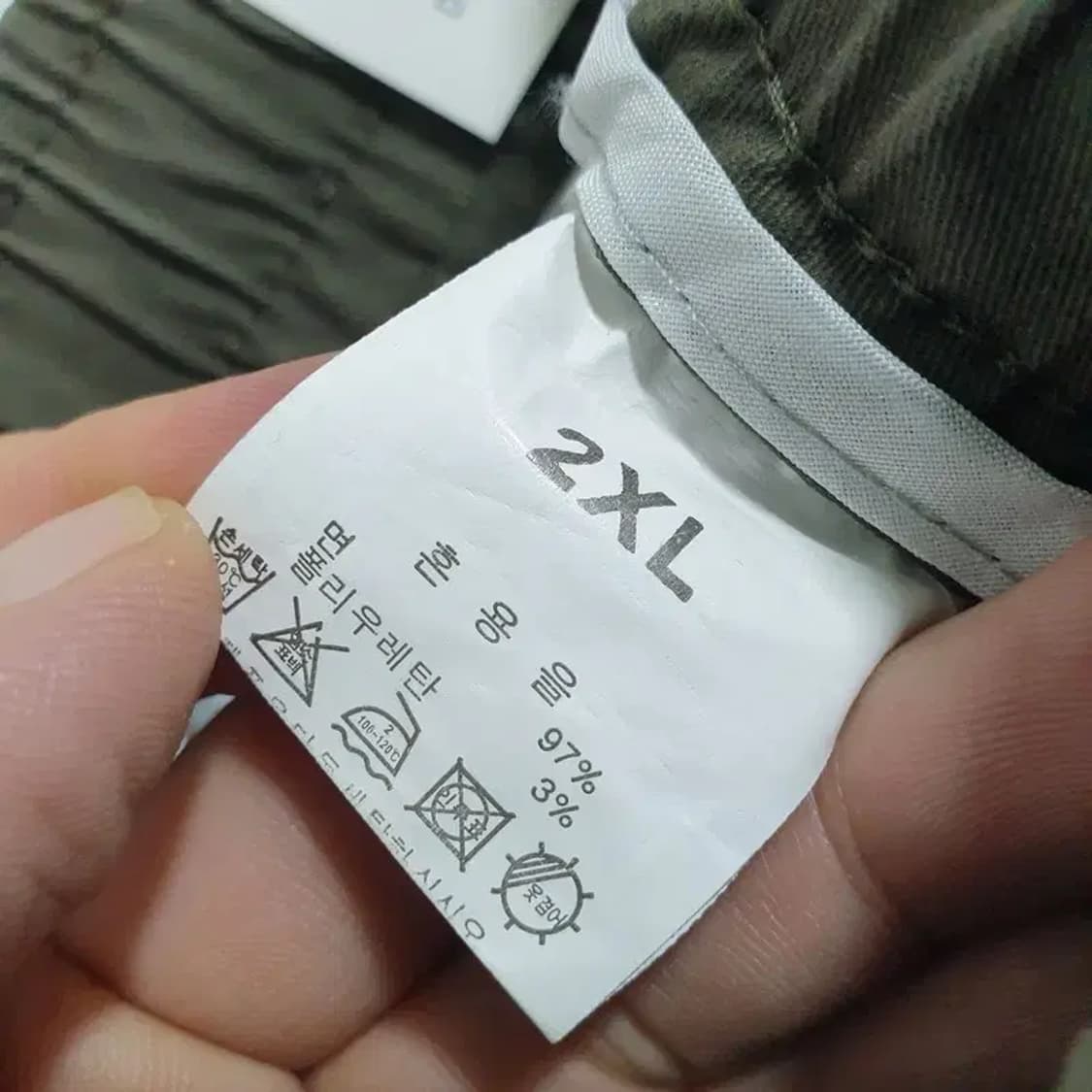 남성 카고 조거 팬츠 XXL_M0396 상품이미지7