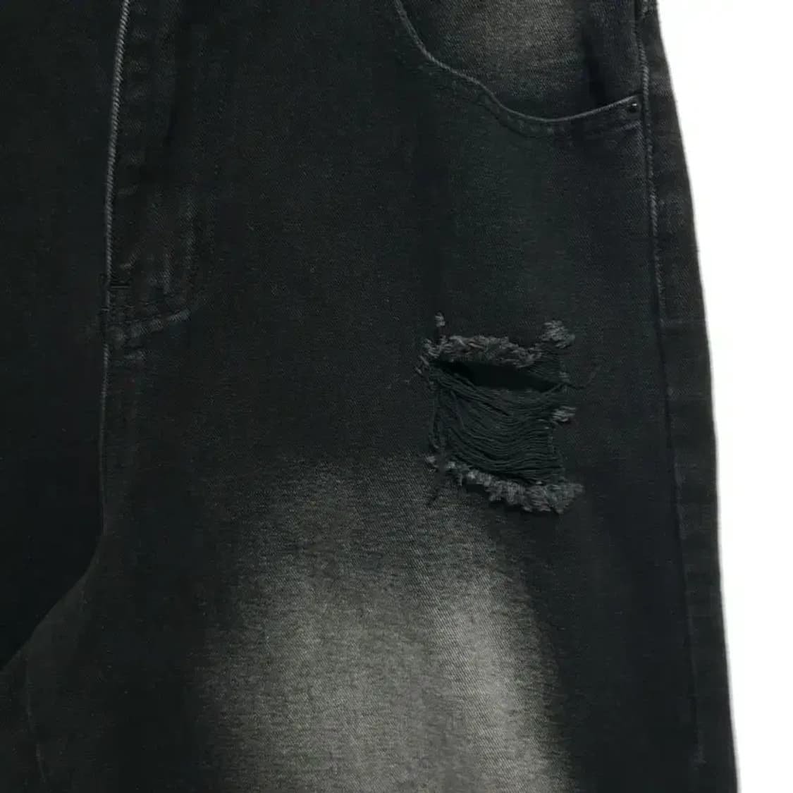 남성 데님 워싱 버뮤다 팬츠 L_S0507 상품이미지3