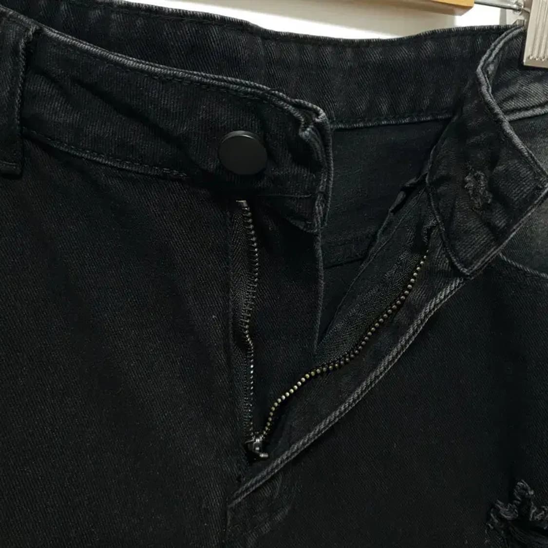 남성 데님 워싱 버뮤다 팬츠 L_S0507 상품이미지6