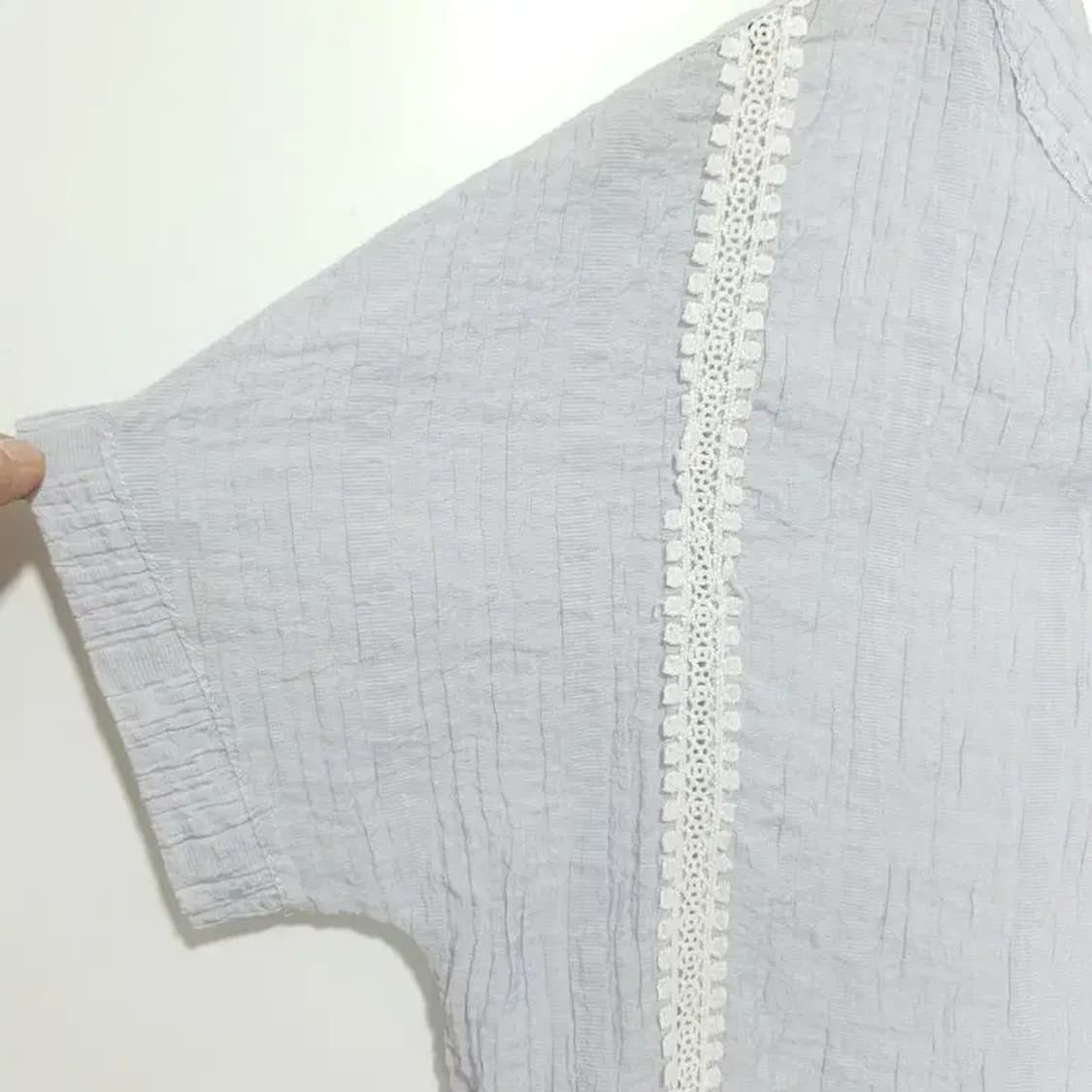 브이넥 태슬 블라우스 F_S0529 상품이미지3