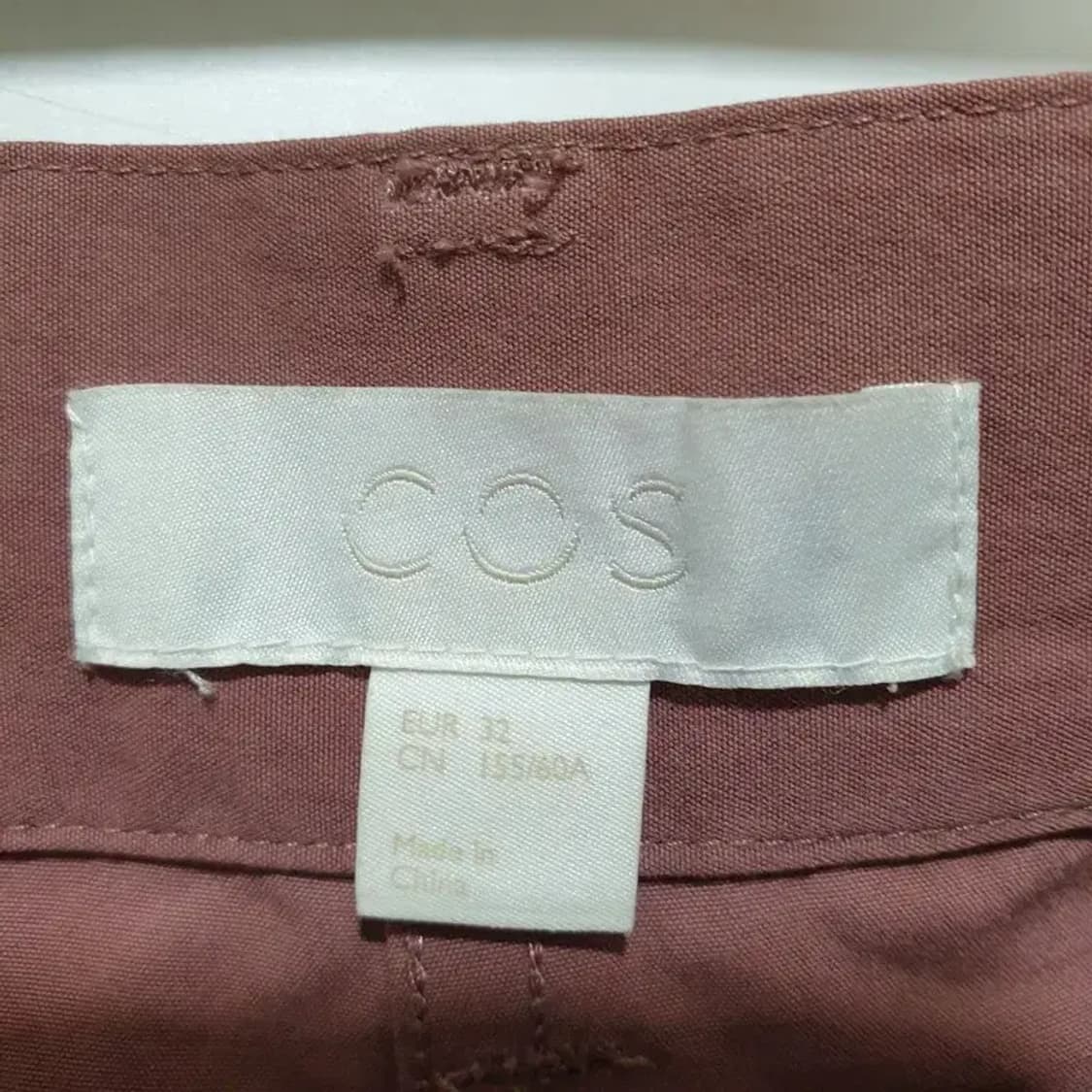 COS 여성 코튼 팬츠 EUR32_M0496 상품이미지5