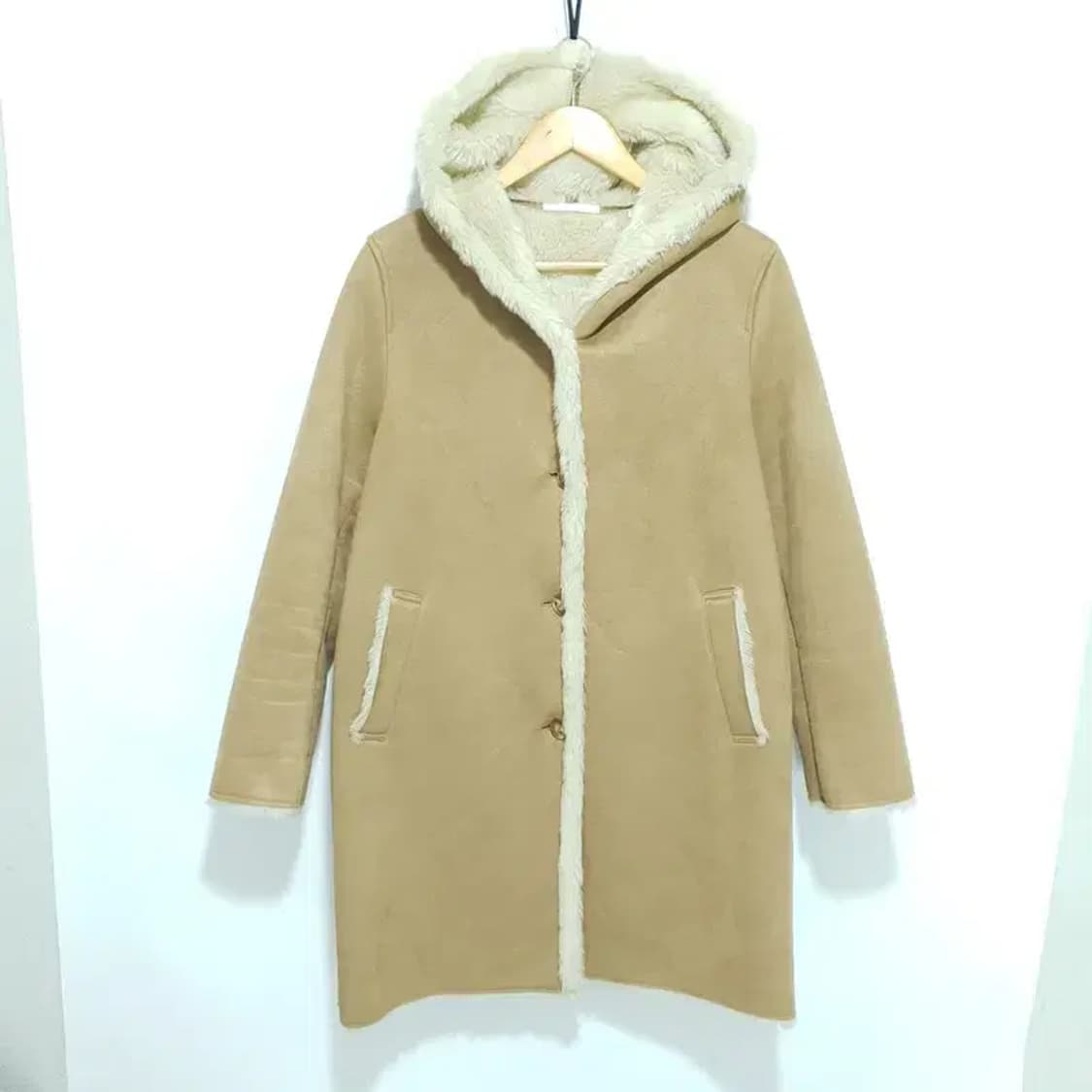 유니클로 여성 무스탕 코트 L_W0120 상품이미지1