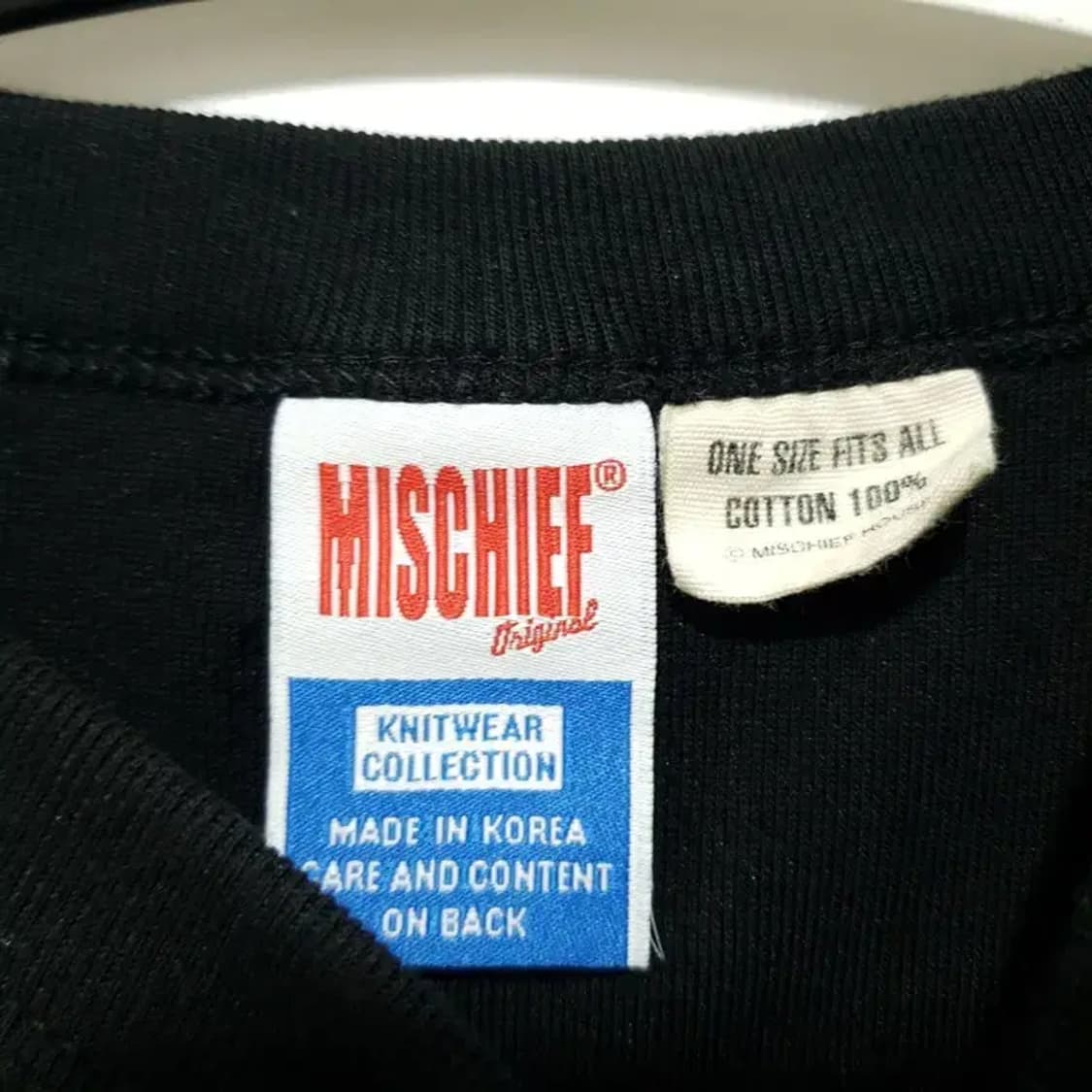 미스치프 크롭 반팔 F_S0583 상품이미지6