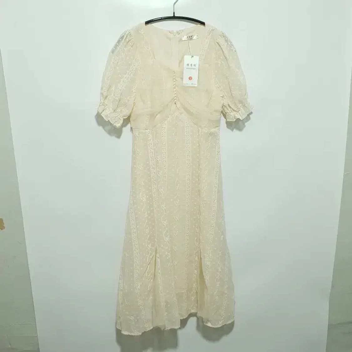 진주 레이스 롱 원피스 M_S0593 상품이미지1