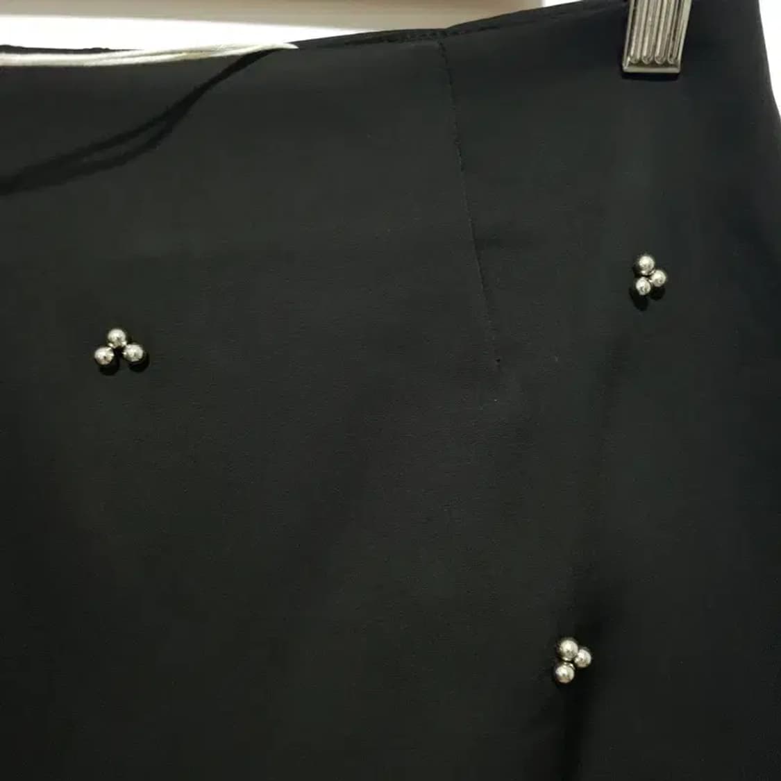 새틴 큐빅 스커트 XL_S0654 상품이미지2