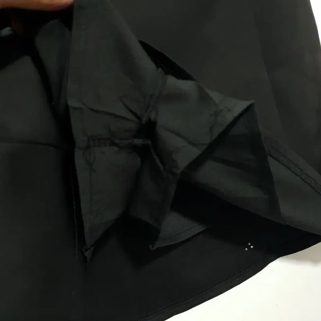 새틴 큐빅 스커트 XL_S0654 상품이미지4