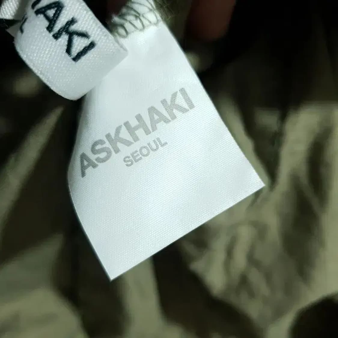 ASKHKI 스트링 카고 스커트 F_S0658 상품이미지5