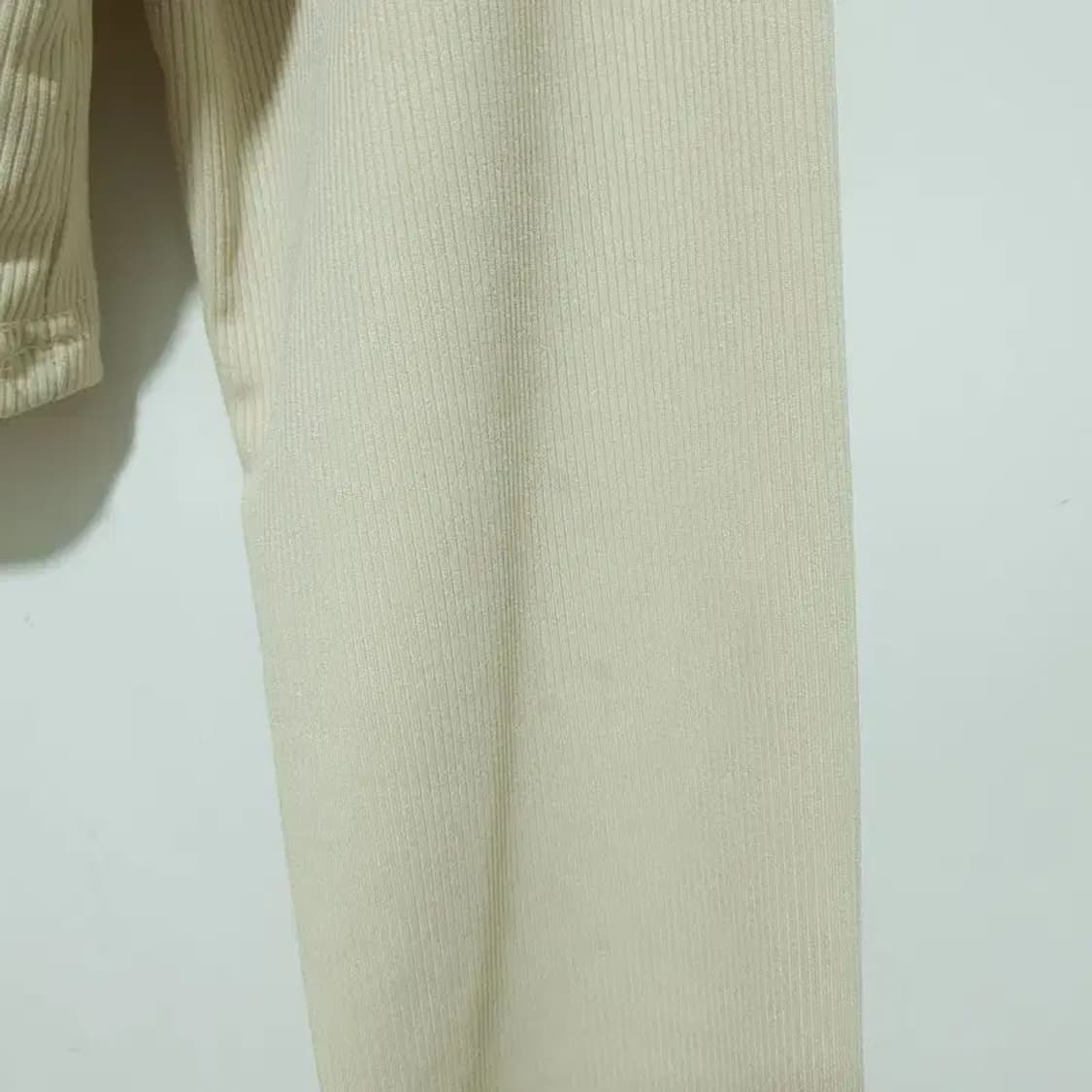 오픈카라 코르셋 크롭 티 XL_M0572 상품이미지4