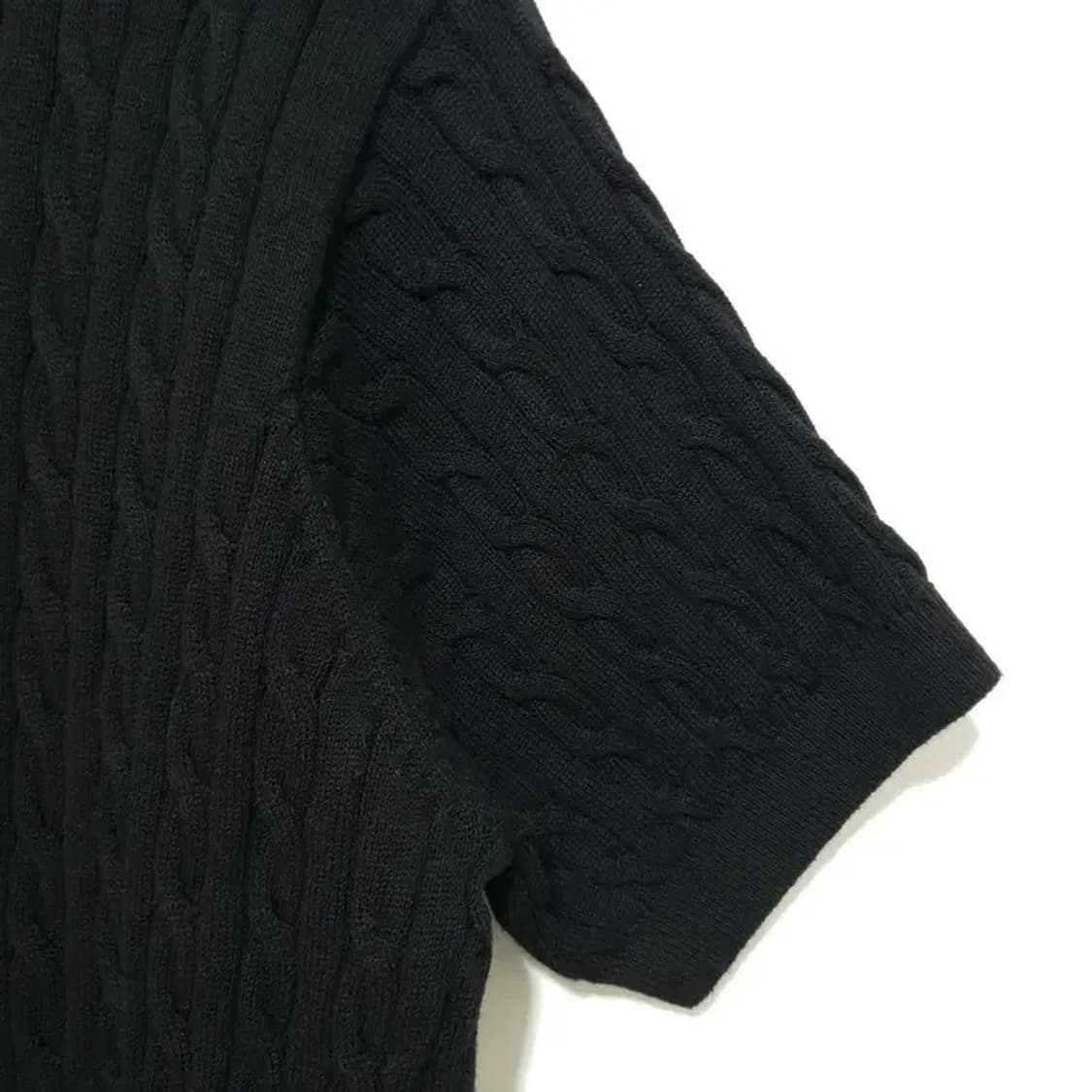 MERGO 남성 케이블 카라 니트 L_S0700 상품이미지4