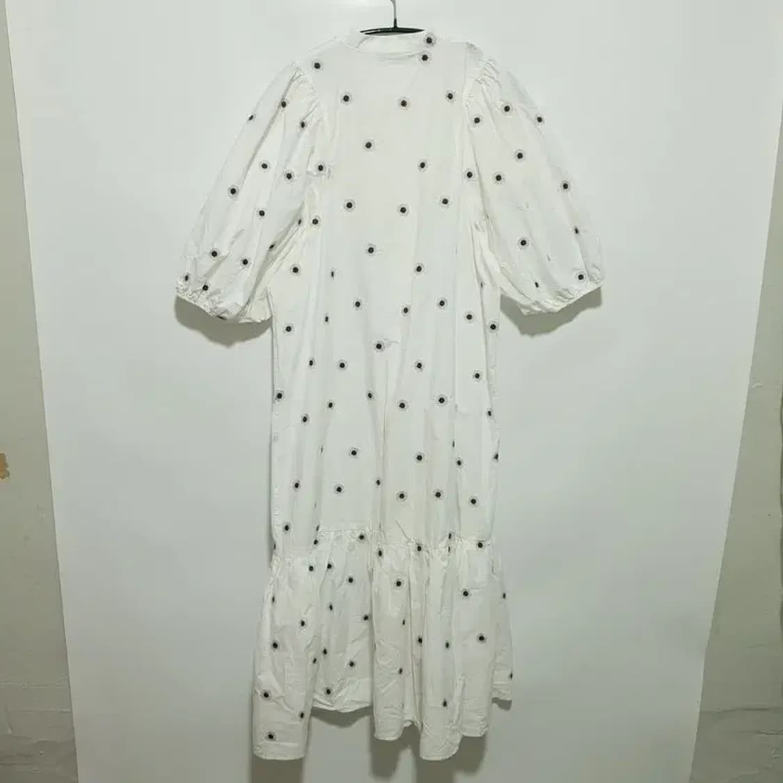 자라 벌룬 소매 자수 원피스 S_S0706 상품이미지6