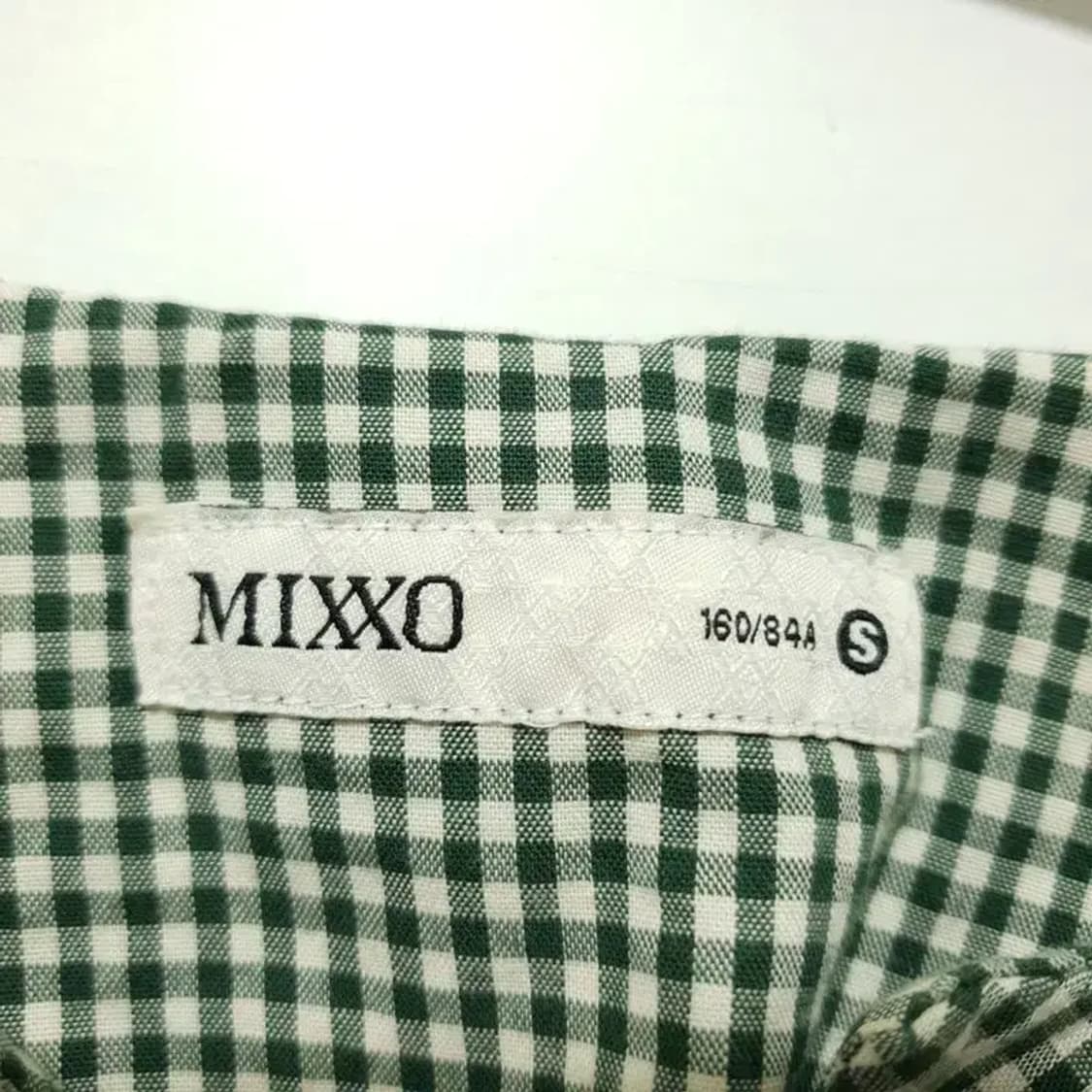 미쏘 체크 7부 블라우스 S_S0697 상품이미지6