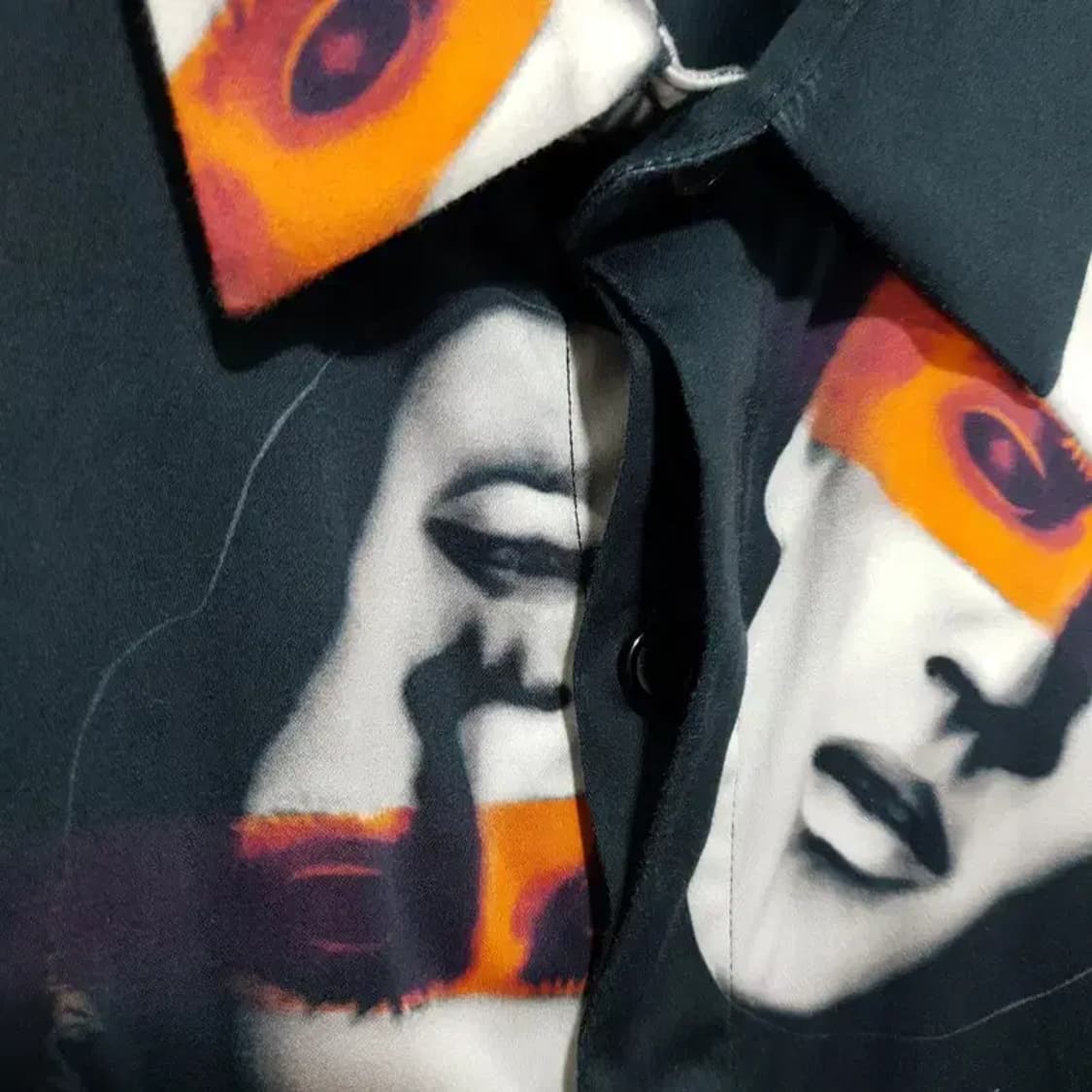 남성 프린팅 셔츠 F_M0600 상품이미지3