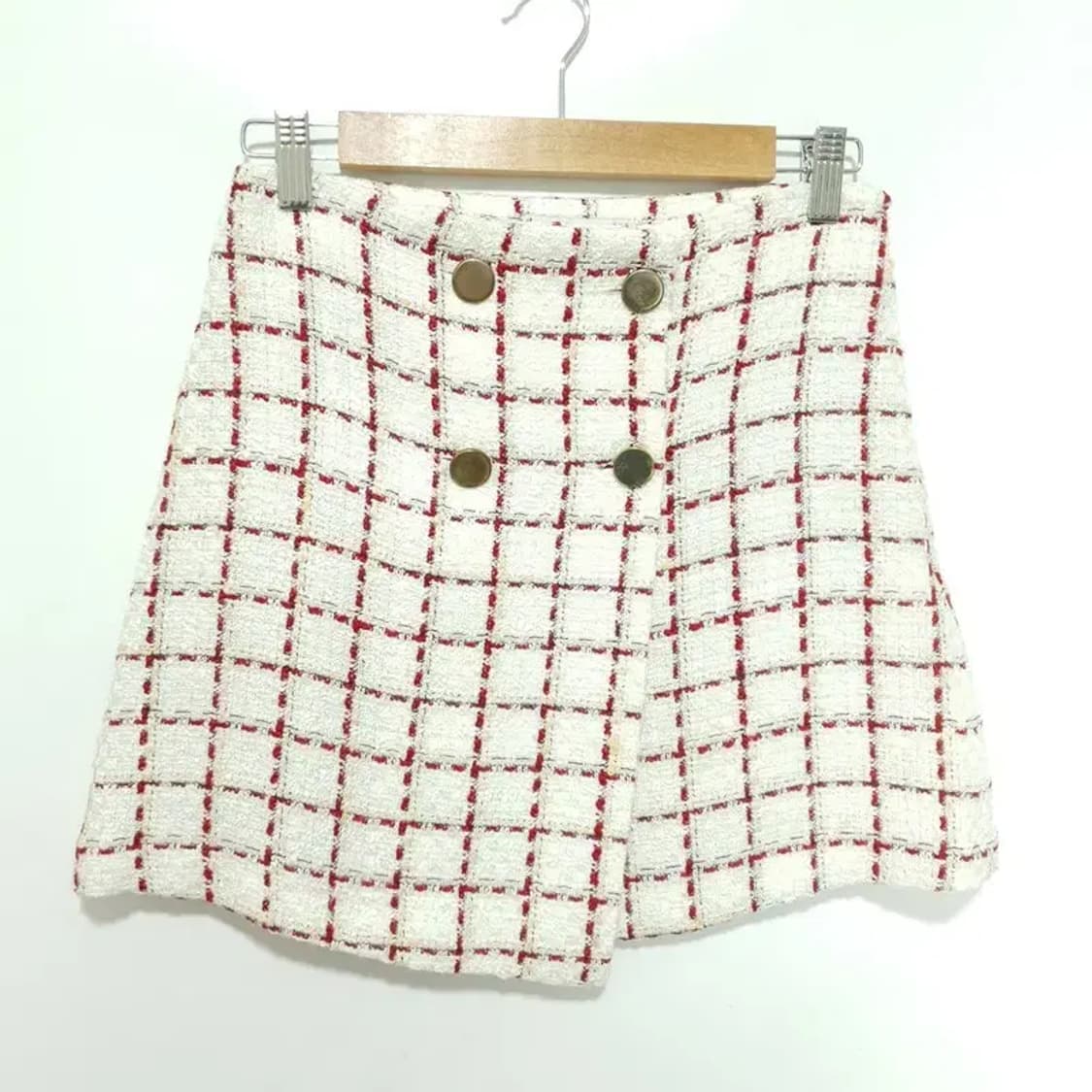 망고 트위드 스커트 EUR S_M0631 상품이미지1