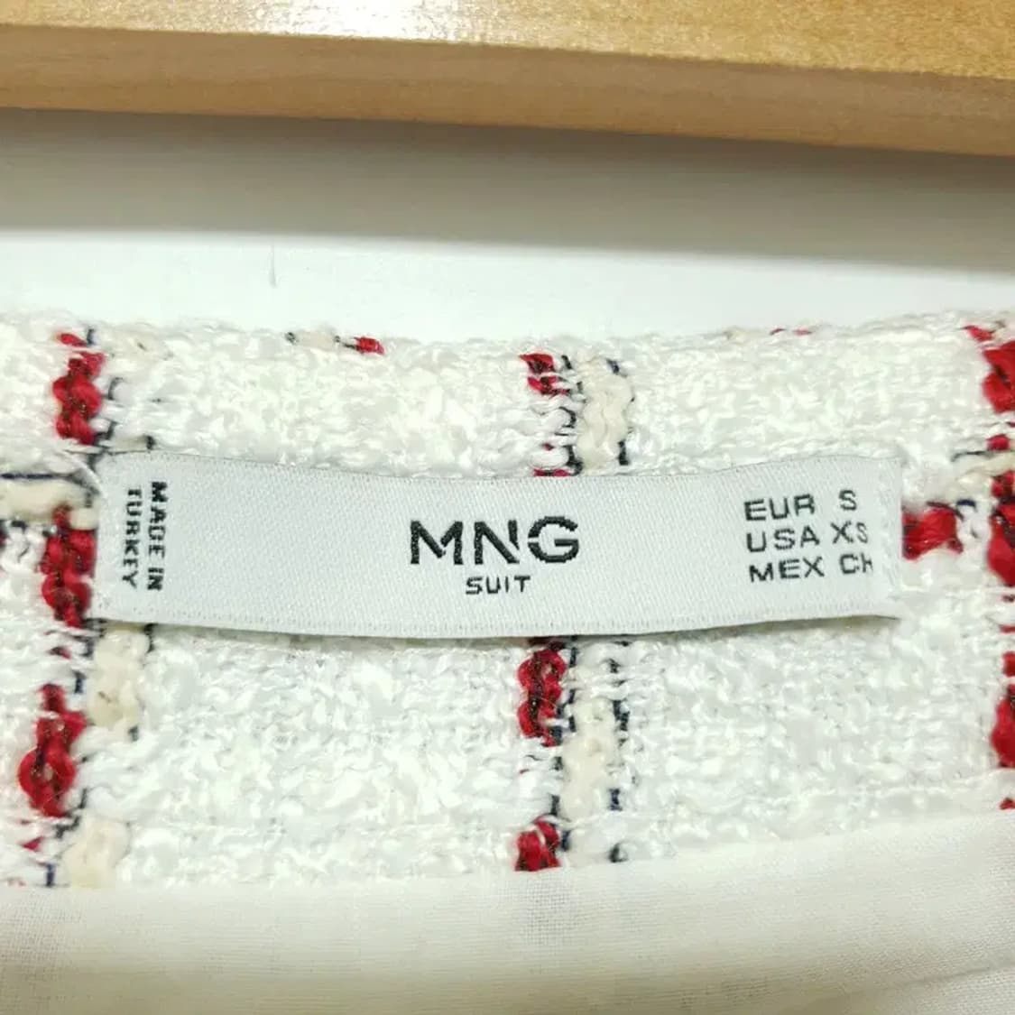 망고 트위드 스커트 EUR S_M0631 상품이미지5