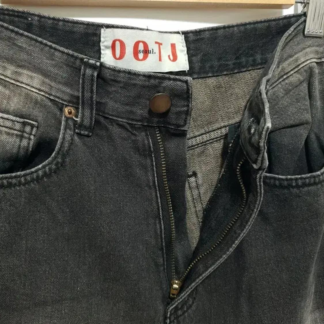 OOTJ 여성 워싱 데님 팬츠 S_M0657 상품이미지5