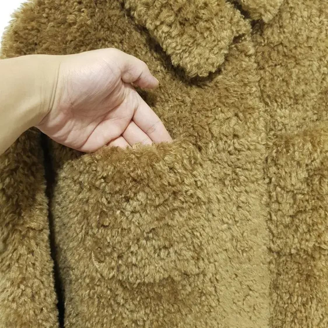 여성 뽀글이 퍼 자켓 F_W0146 상품이미지3