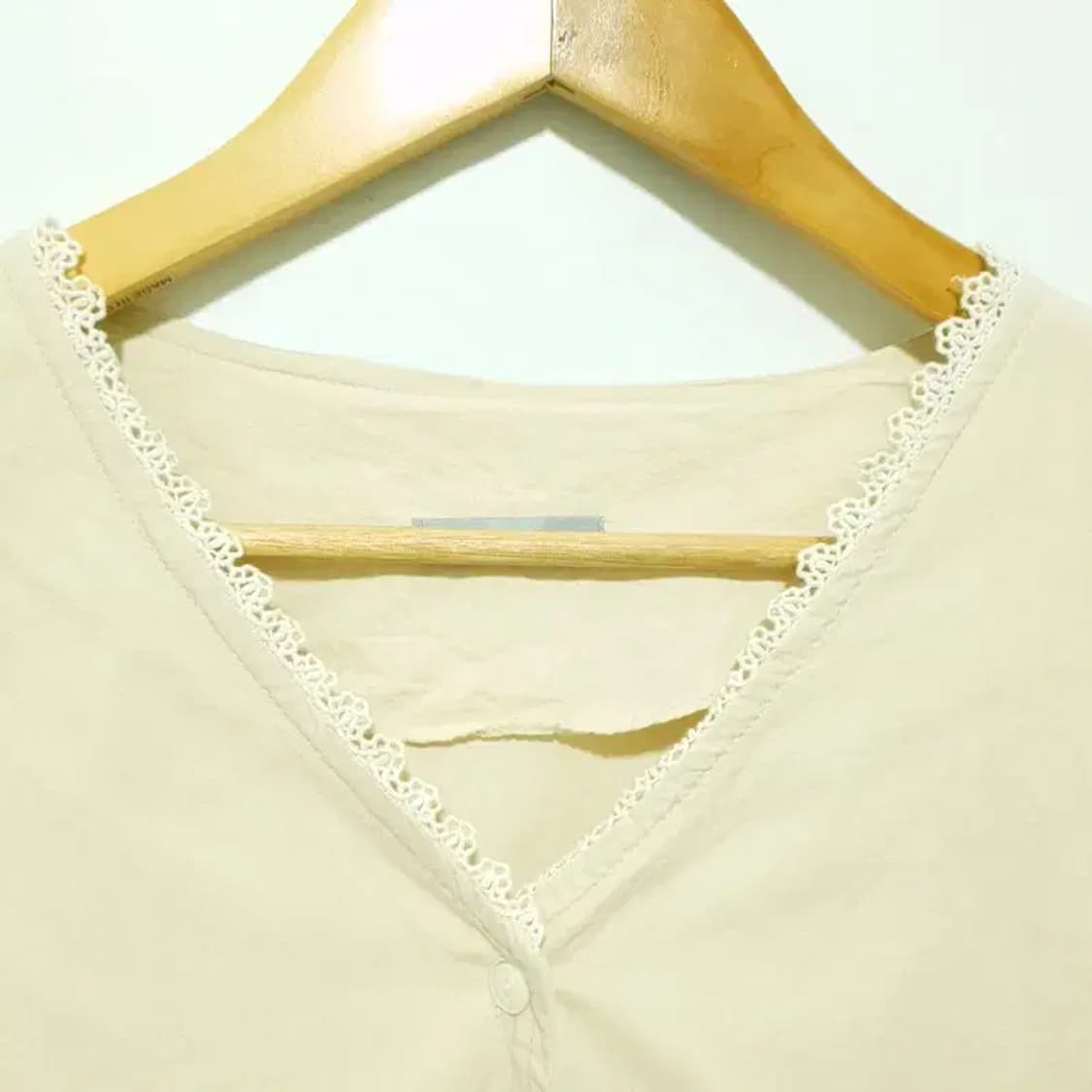 여성 노카라 블라우스 F_M0705 상품이미지2