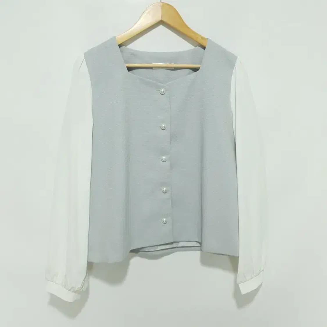 리리앤코 진주 블라우스 자켓 3_M0692 상품이미지1