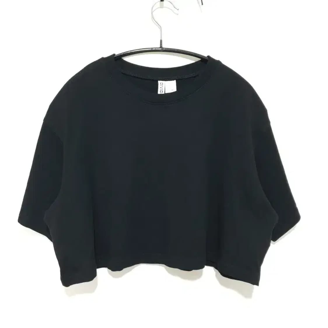 H&M 크롭 반팔 S_S0820 상품이미지1
