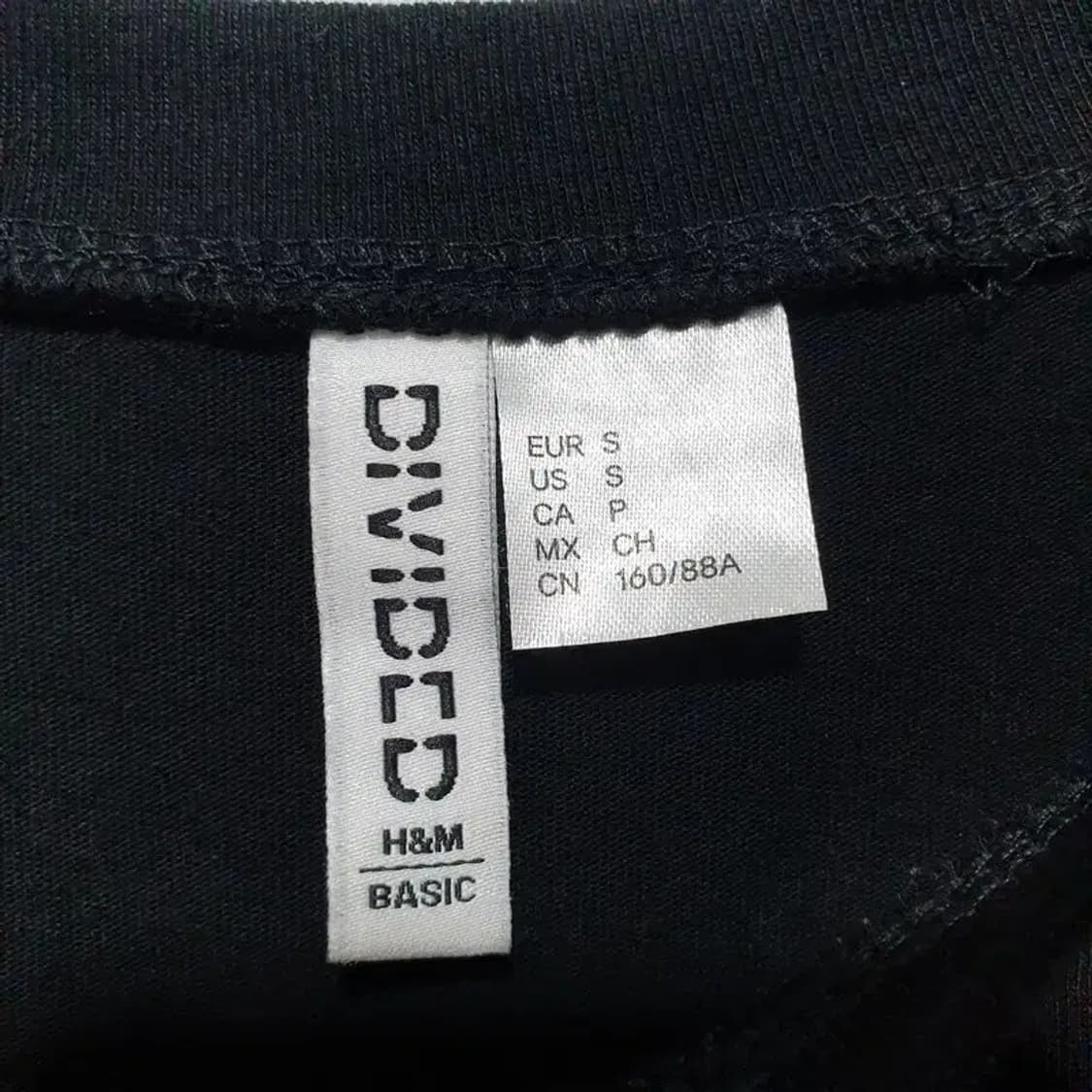 H&M 크롭 반팔 S_S0820 상품이미지5