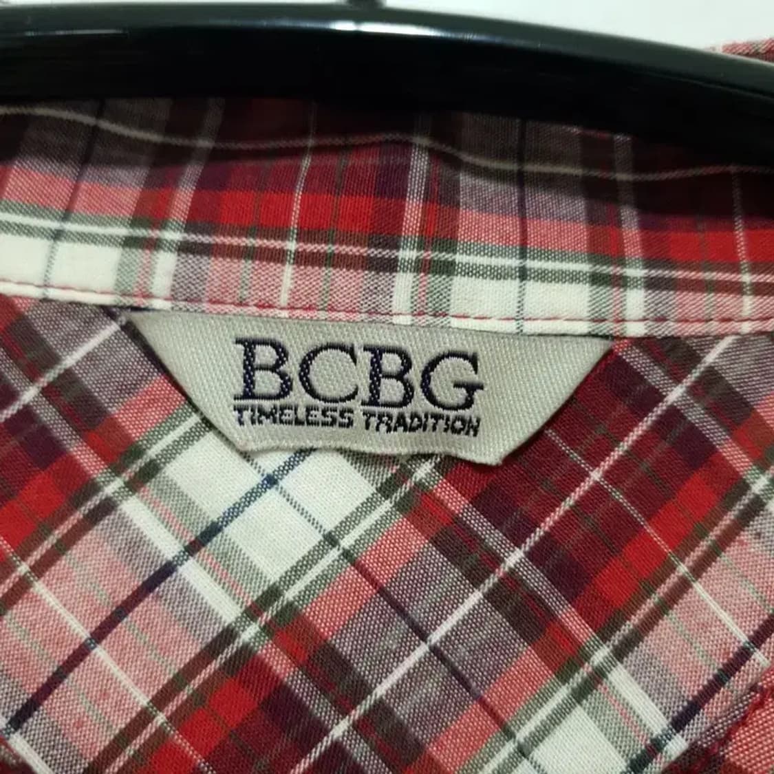 BCBG 7부 체크 셔츠 롱 원피스 91-98-165_S0829 상품이미지6