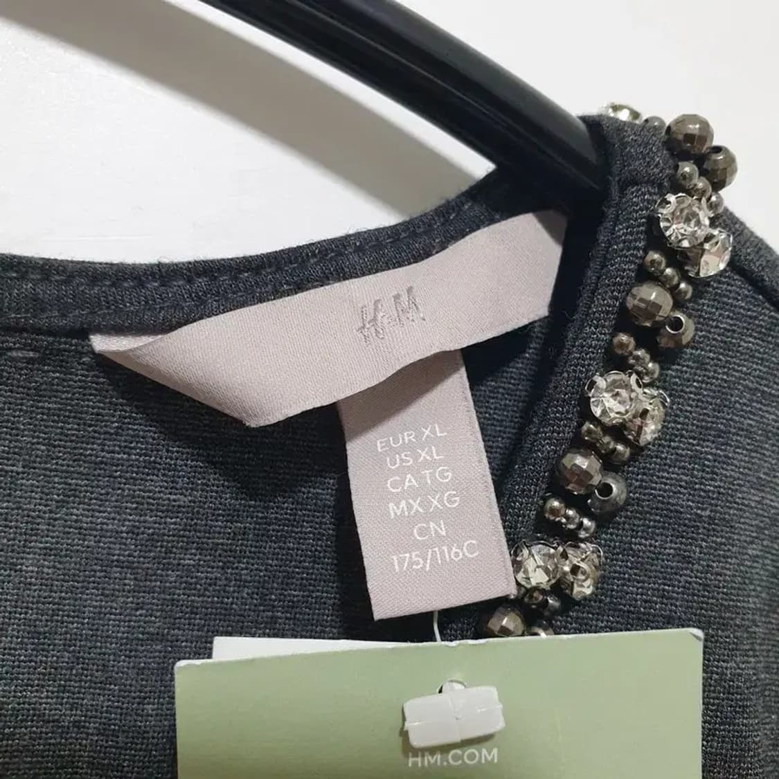 H&M 주얼리 반소매 원피스 XL_S0830 상품이미지6