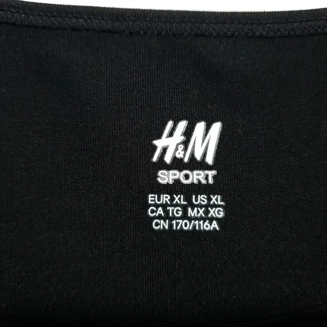 H&M  스포츠 크롭 반팔 XL_S0822 상품이미지6