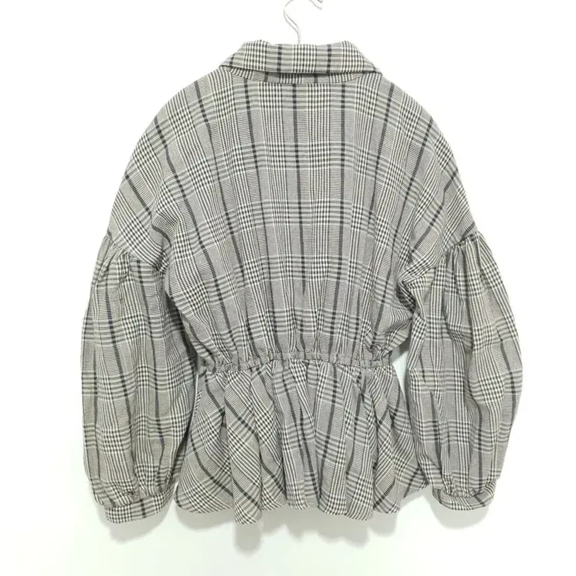 리리앤코 체크 블라우스 1_M0761 상품이미지6