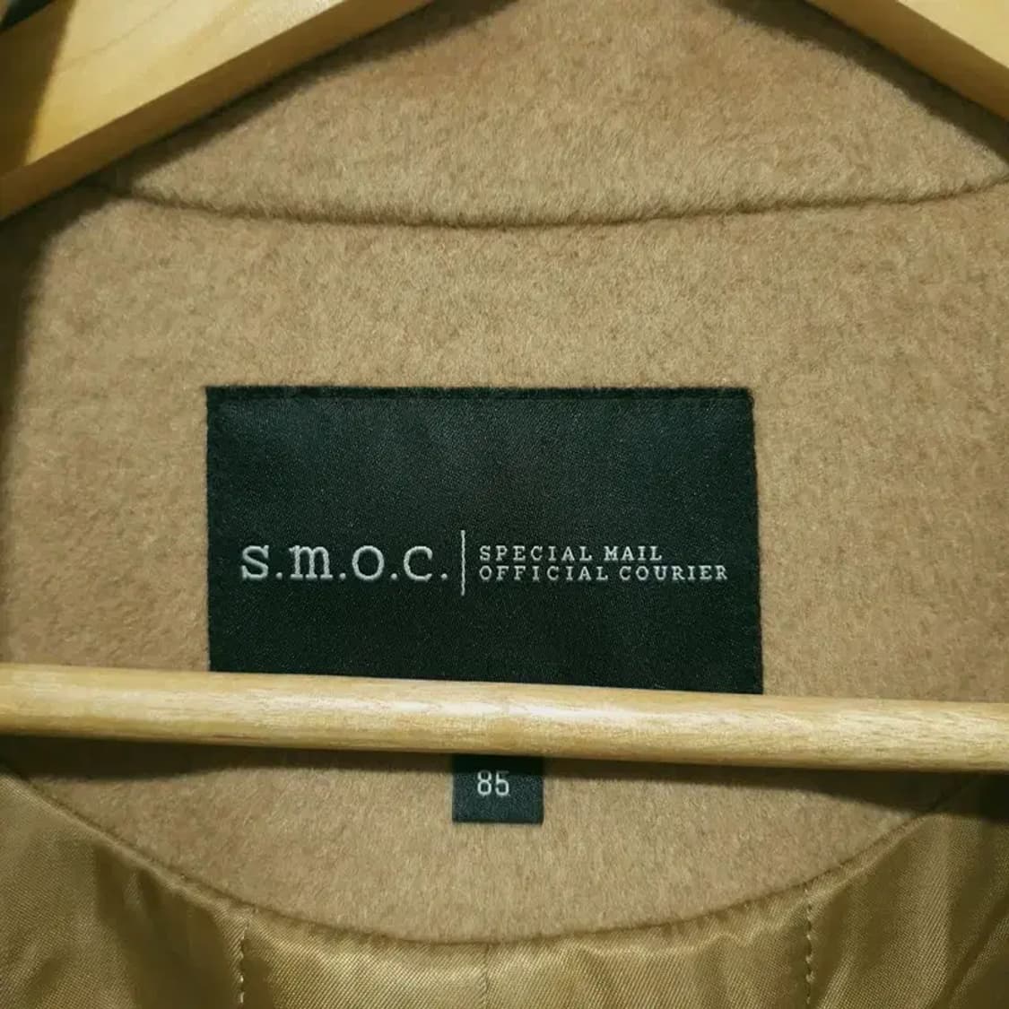 S.M.O.C 여성 안감 패딩 모직 코트 85_W0179 상품이미지7