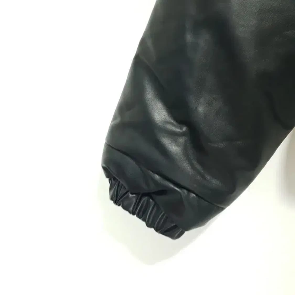 여성 레더 크롭 패딩 M_W0175 상품이미지4