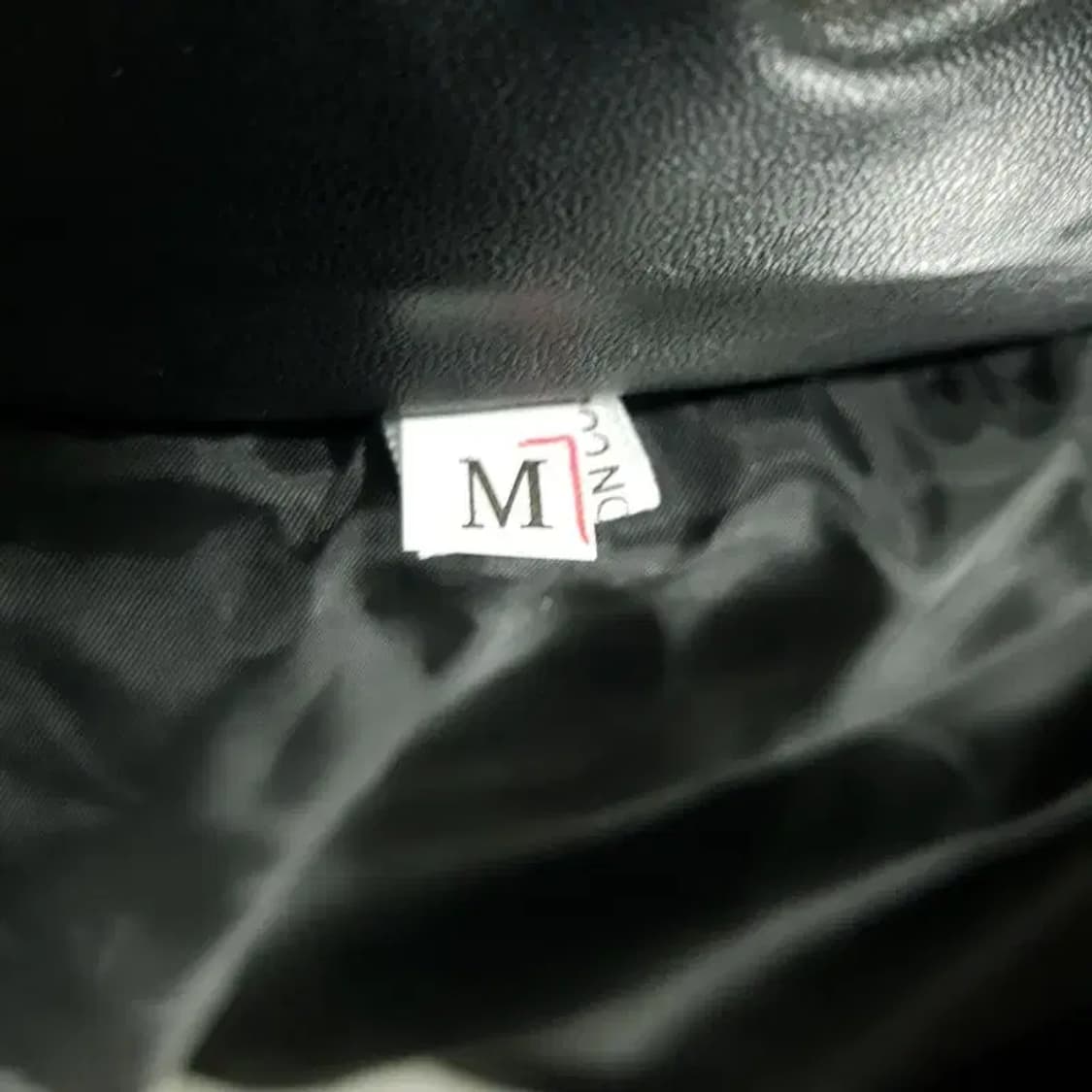 여성 레더 크롭 패딩 M_W0175 상품이미지8
