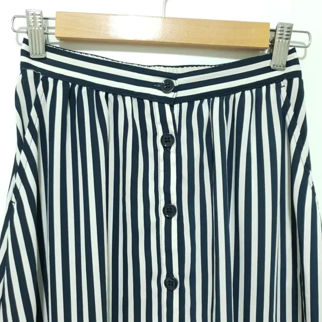 H&M 스트라이프 플레어 스커트 EUR 32_S0887 상품이미지2