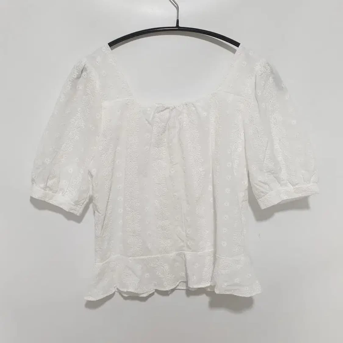 펀칭 블라우스 F_S0856 상품이미지5