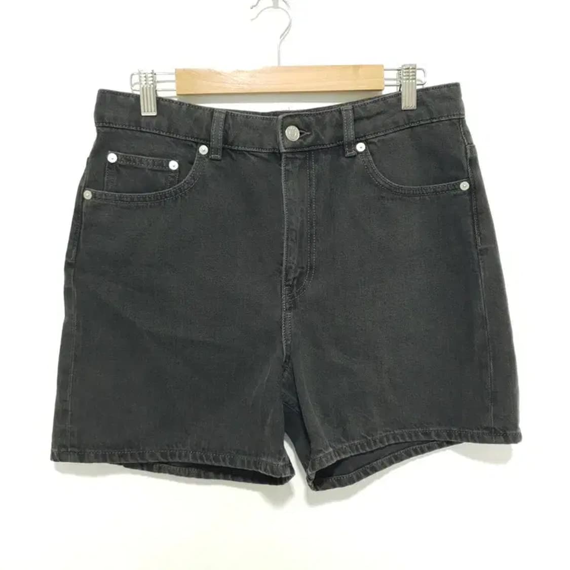 ARKET 아르켓 하이웨스트 데님 숏 팬츠 EUR 29_S0893 상품이미지1