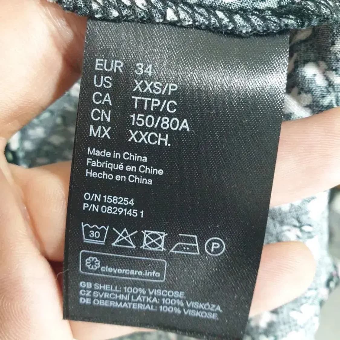 H&M 플로럴 원피스 EUR 34_S0880 상품이미지8