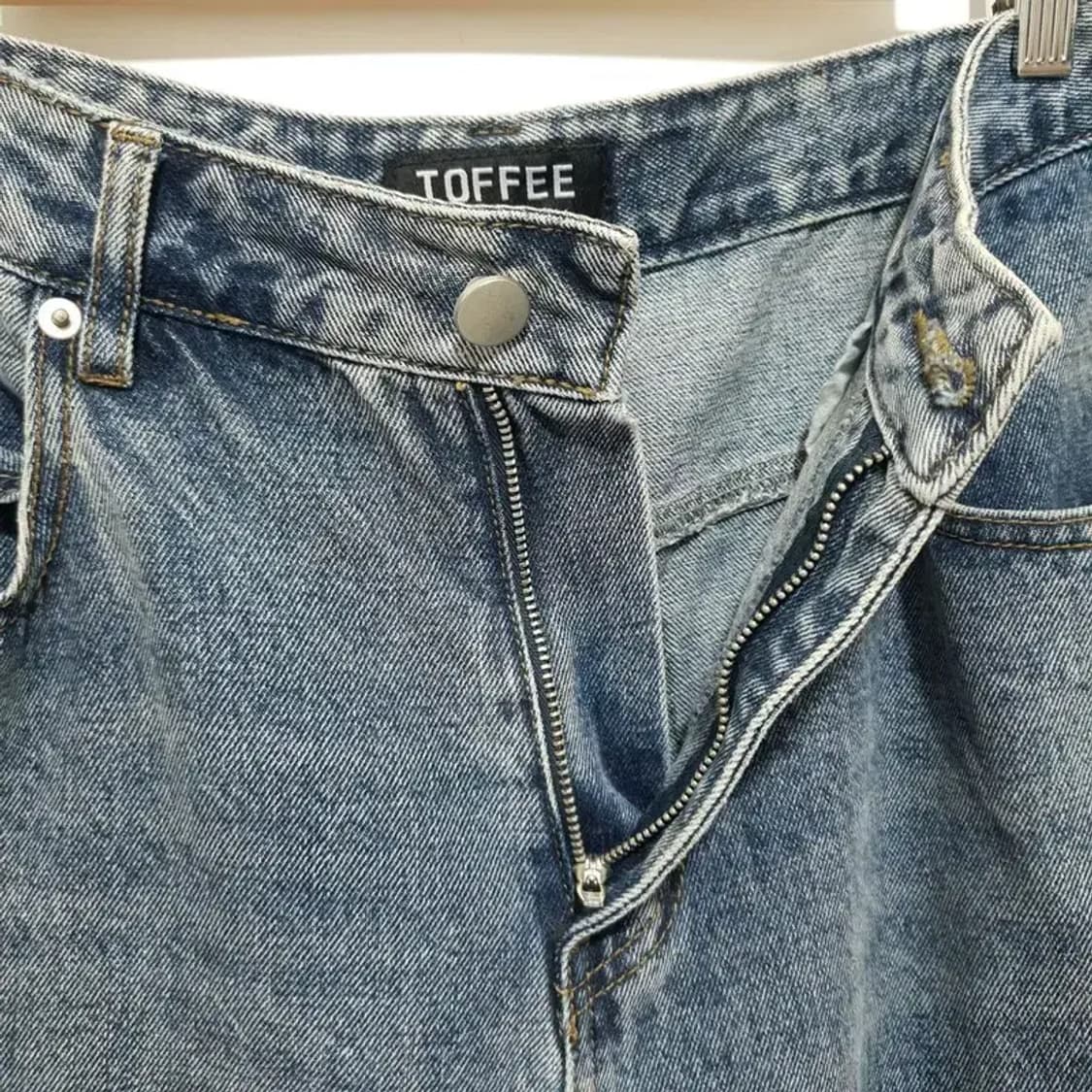 TOFFEE 와이드 데님 팬츠 L_M0827 상품이미지5