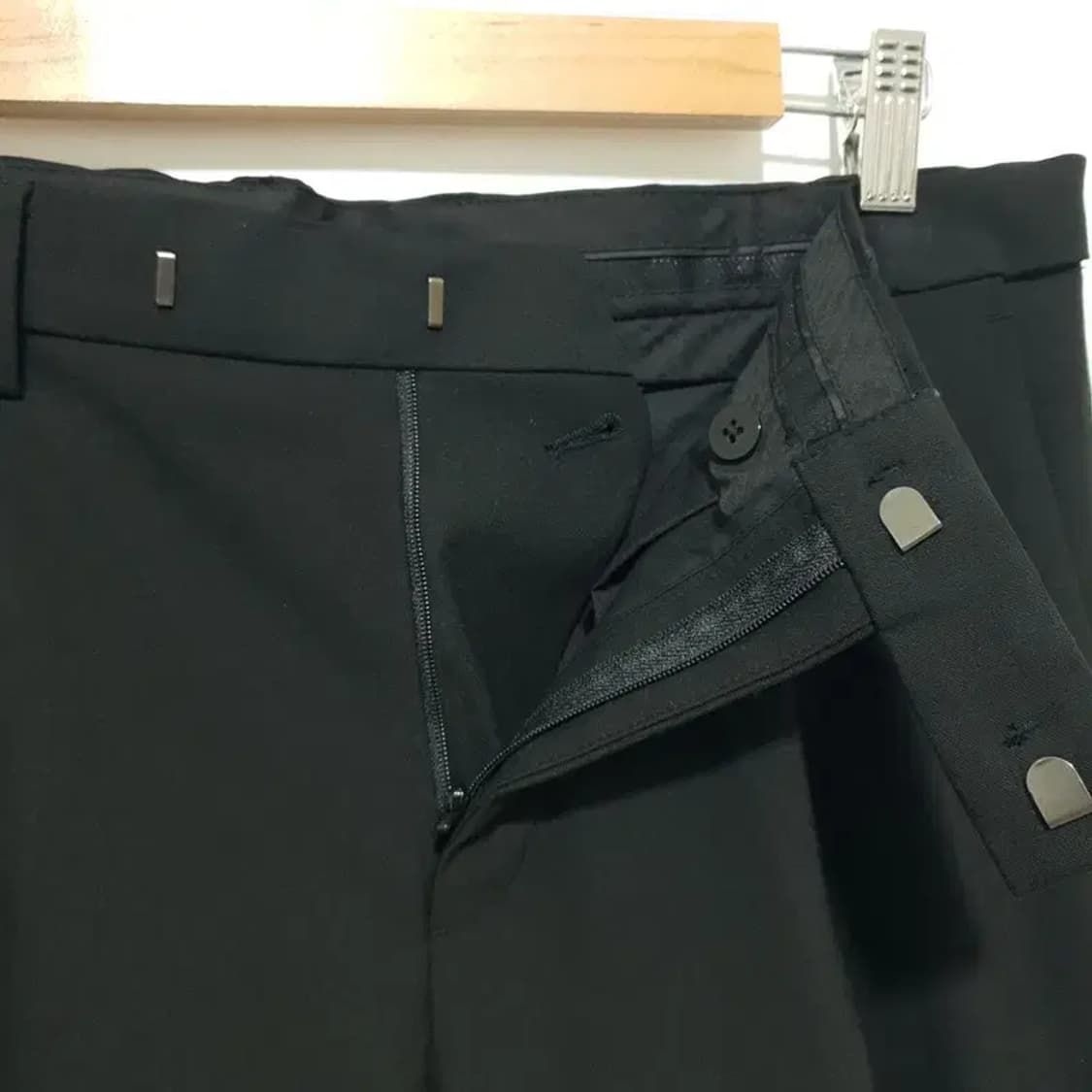 무탠다드 와이드 히든 밴딩 원턱 슬랙스 31_M0831 상품이미지5