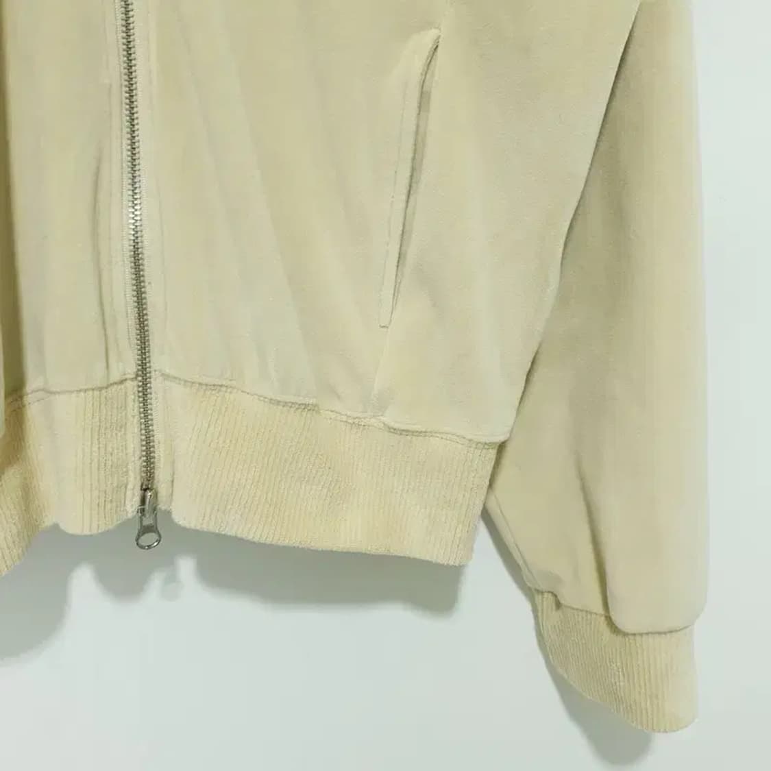 에잇세컨즈 벨벳 져지 자켓 M 90_M0838 상품이미지3