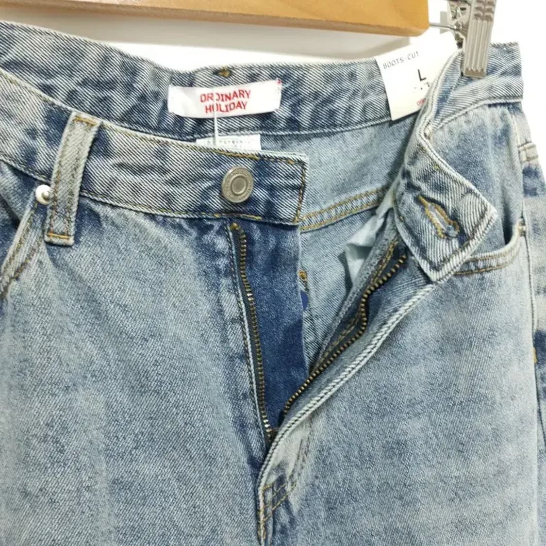 올디나리 홀리데이 부츠컷 데님 팬츠 L_M0823 상품이미지6