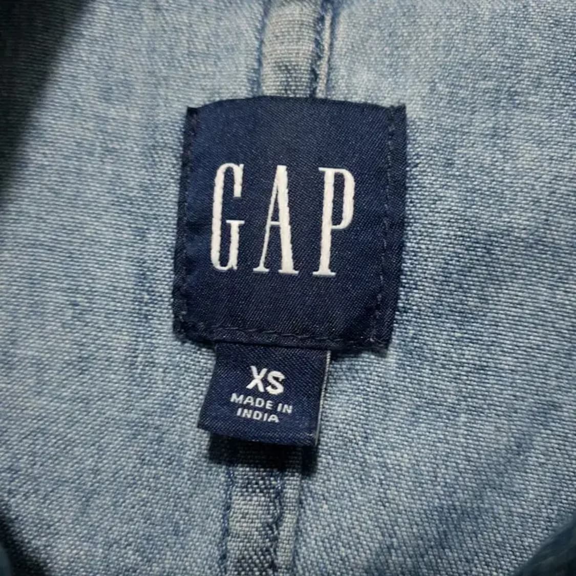 GAP 슬리브리스 데님 피스 XS_S0912 상품이미지6