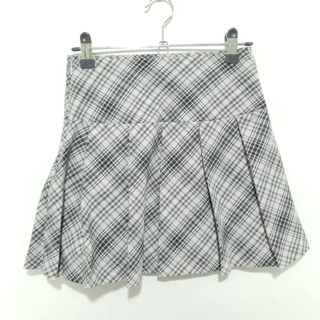 H&M 체크 플리츠 스커트 EUR 32_S0964 상품이미지2
