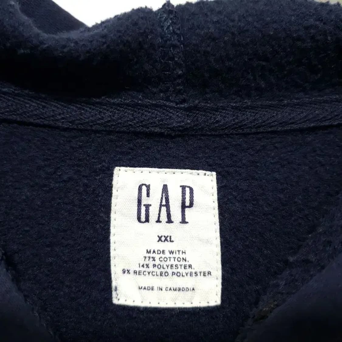 GAP 기모 후드 티 XXL_W0211 상품이미지5