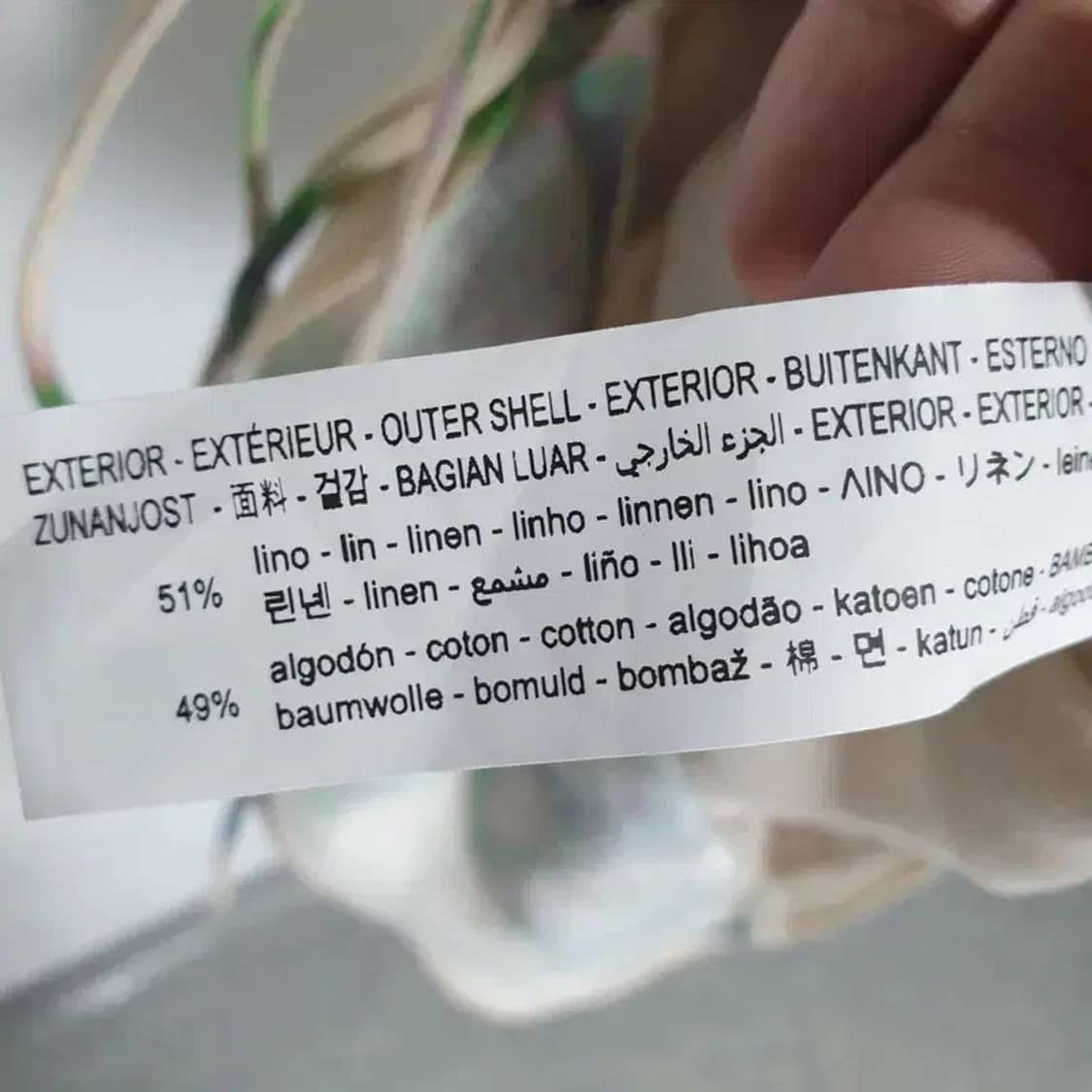자라 프린팅 언발 셔링 민소매 원피스 XS_S0961 상품이미지7