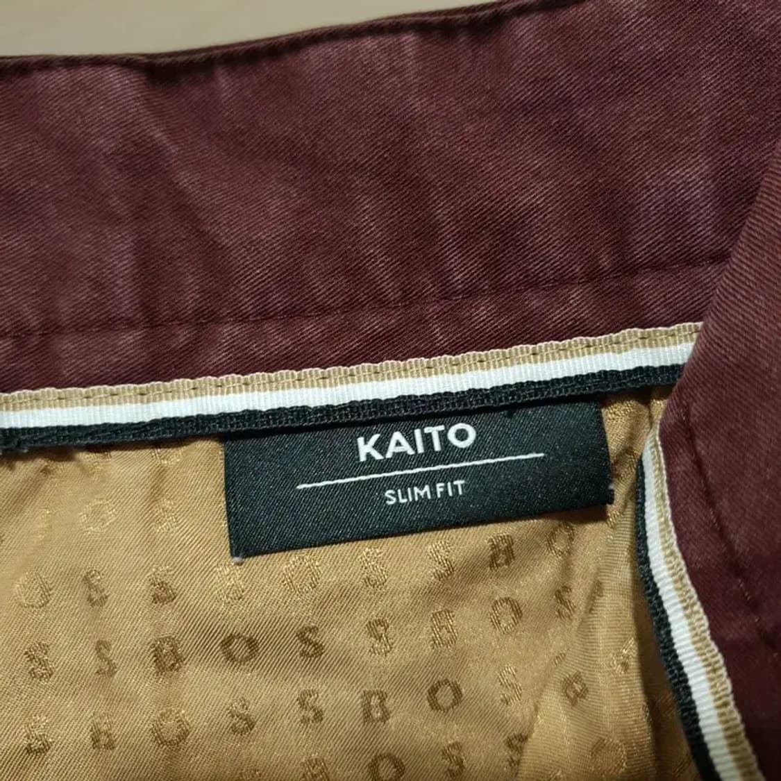 휴고보스 KAITO  슬림핏 치노 팬츠 50_M0921 상품이미지10