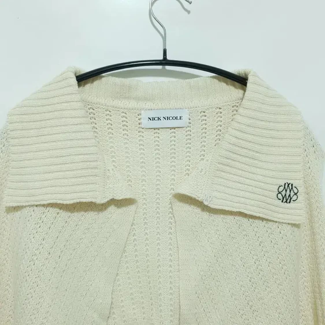 닉앤니콜 카라 볼레로 가디건 F_M0933 상품이미지2