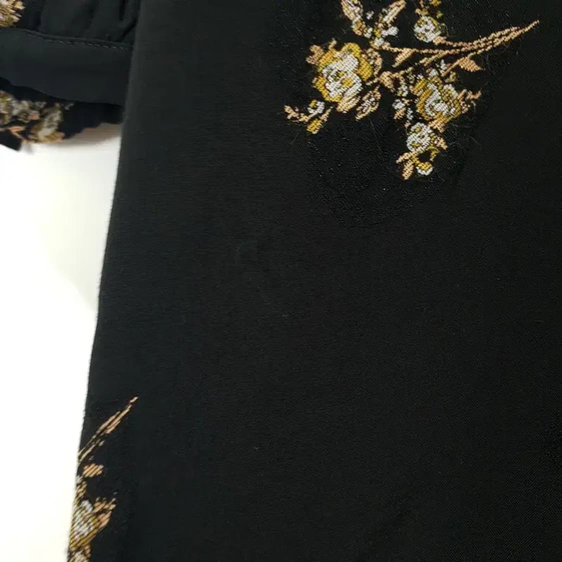 Rouge Gabinette 자수 랩 원피스 38_M0939 상품이미지4