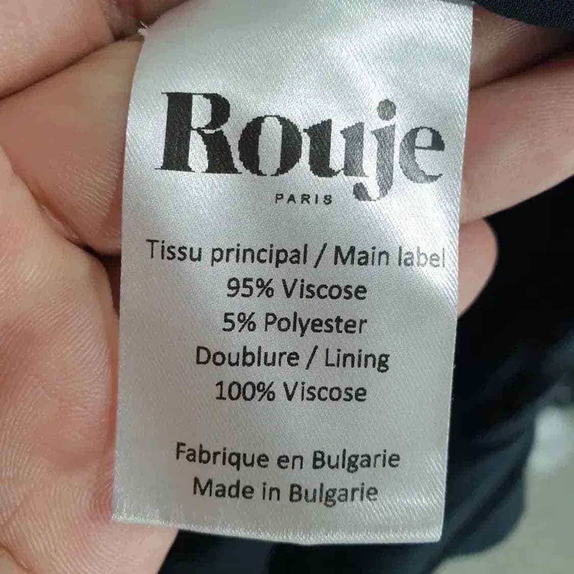 Rouge Gabinette 자수 랩 원피스 38_M0939 상품이미지8