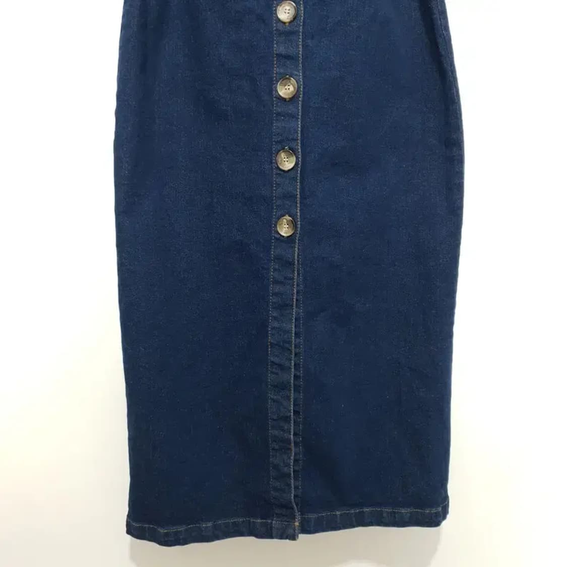 H&M 벨티드 데님 원피스 EUR 32_M0940 상품이미지4